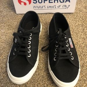 Superga Cotu Classic Laceup Sneaker - Black